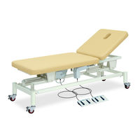 高田ベッド製作所 すみれ 幅70×長さ190×高さ45~83cm グレー TB-320 1個 63-2699-37（直送品）