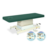 高田ベッド製作所 有孔垂直電動SPタイプ 幅65×長さ180×高さ48~81cm メディグリーン TB-730 1個 63-0356-65（直送品）