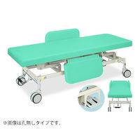 高田ベッド製作所 電動Gカイザー 幅65×長さ190×高さ45~83cm ライトグリーン TB-1125 1個 63-0383-36（直送品）