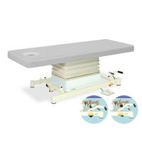 高田ベッド製作所 有孔垂直電動SPタイプ 幅70×長さ180×高さ48~81cm グレー TB-730 1個 63-0356-95（直送品）