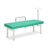 高田ベッド製作所 ナース 幅60×長さ180×高さ50cm ライトグリーン TB-335 1個 63-0395-77（直送品）