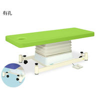 高田ベッド製作所 有孔垂直電動SCタイプ 幅60×長さ180×高さ46~79cm 抹茶 TB-728U 1個 63-0354-07（直送品）