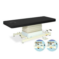 高田ベッド製作所 有孔垂直電動SPタイプ 幅70×長さ190×高さ48~81cm 黒 TB-730 1個 63-0357-08（直送品）