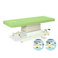 高田ベッド製作所 有孔垂直電動SPタイプ 幅70×長さ190×高さ48~81cm ライムグリーン TB-730 1個 63-0357-21（直送品）