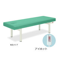 高田ベッド製作所 アイホット901 幅70×長さ180×高さ55cm ライトグリーン TB-685 1個 63-0276-13（直送品）