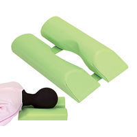 高田ベッド製作所 フェイサー 幅11×奥行40×高さ7cm(×2) メディグリーン TB-77C-163 1個 63-0189-14（直送品）