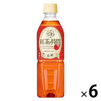 UCC上島珈琲 紅茶の時間 ティーウィズアップル 低糖 500ml 1セット（6本）