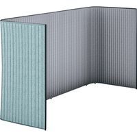 【組立設置込】コクヨ インフレーム ユーティリティスクリーンブース M 幅2810×奥行905×高さ1415mm SN-TUM14BGN38NN 1台（直送品）