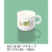 三信化工 こども食器 マグカップ MC-19-GF 1セット（5個入）（直送品）