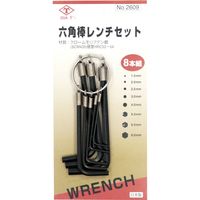 高芝ギムネ製作所 ファーストマン 8PC六角棒レンチ 2609 1セット（直送品）
