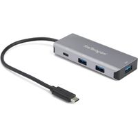 USBハブ Type-C接続 4ポート USB-A×3 USB-C×1 10Gbps　HB31C3A1CB　1個（直送品）