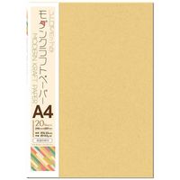 長門屋商店 モダンクラフトペーパー A4 メイプル ナ-MK282 1セット(100枚:20枚×5冊)