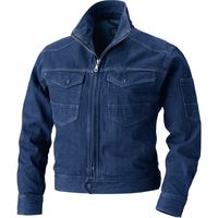 HOOH 長袖ブルゾン 1453-52インディゴブルー M 村上被服 1着（直送品）