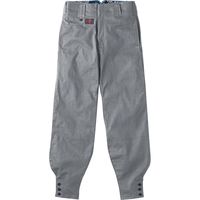 HOOH 細身江戸前超ロング 5488-71ライトグレー 3L 村上被服 1着（直送品）