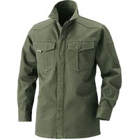 HOOH 長袖シャツ 6407-54ダークグリーン L 村上被服 1着（直送品）