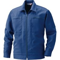 HOOH チャックジャンパー 666-A-ネイビー 4L 村上被服 1着（直送品）