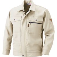 HOOH カラーブルゾン 667-ベージュ 3L 村上被服 1着（直送品）