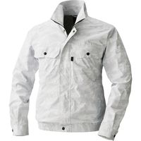 HOOH 長袖ブルゾン V8302-80カモフラホワイト 4L 村上被服 1着（直送品）