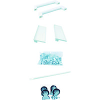 トラスコ中山 TRUSCO TUG型キャスターベースセット 奥行900mm間口900mm用 TUG-CB3ZY 1セット 171-7351（直送品）