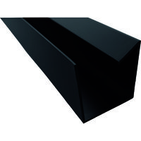 アルインコ 波板用アルミ母屋材 30×30×1.1T ブラック 4m BA103K 1本 849-3944（直送品）