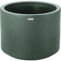 リッチェル タウンプランターWS 丸60型 プレーン ダークグレー 81216 1個 137-2219（直送品）