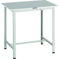 TRUSCO 軽荷重立作業台(300kg)HAE2型 RoHS2対応天板 900X600XH900 ホワイト色 HRAE2-0960 W（直送品）