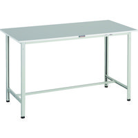 TRUSCO 軽荷重立作業台(300kg)HAE2型 RoHS2対応天板 1500X750XH900 ホワイト色 HRAE2-1500 W（直送品）