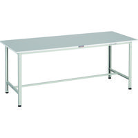 TRUSCO 軽荷重作業台(300kg)RAE2型 RoHS2対応天板 1800X600XH740 ホワイト色 RAE2-1860 W 1台（直送品）