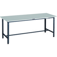 TRUSCO 軽荷重作業台(300kg)RAE2型 RoHS2対応天板 1800X600XH740 ダークグレー色 RAE2-1860 DG（直送品）