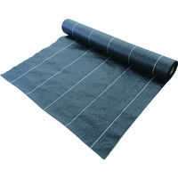 萩原工業 萩原 ターピー グランドバリアクロスー10(防草用シート) (透水性) 1.0m×50m GBC10(T)1050 1巻（直送品）