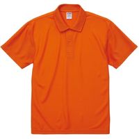 キャブ United Athle（ユナイテッドアスレ） 2020-01 ポロシャツ オレンジ 3L 1包（3枚入）（直送品）