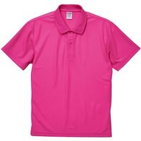 キャブ United Athle（ユナイテッドアスレ） 2020-01 ポロシャツ トロピカルピンク 5L 1包（3枚入）（直送品）