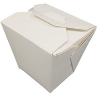 協和パック 紙製弁当容器 デリメイト 6679 白無地 438143 300枚（25×12）（直送品）