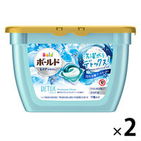 ボールド ジェルボール3D 爽やかプレミアムクリーンの香り 本体 1セット（17粒入×2） 洗濯洗剤 P&G