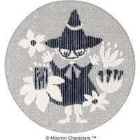 スミノエ MOOMIN ラグ コバナ 円形 900×900mm スナフキン 4549781250434 1枚（直送品）