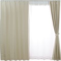 スミノエ デザインライフ プライム2 カーテン 幅3000×長さ1700mm 1セット(2枚入)