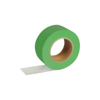 自着テープ（紙タイプ/緑/幅25mm） 1巻 280-07818 小林（取寄品）