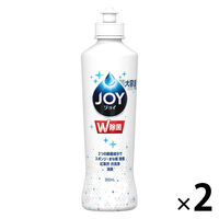 除菌ジョイコンパクト JOY ダブル除菌 微香 大容量ボトル本体 300mL 1セット（2個入） 食器用洗剤 P&G