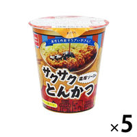 【アウトレット】おやつカンパニー サクサクとんかつ＜濃厚ソース味＞1セット（40g×5個）