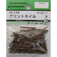 松冨 プリントネイル 茶 1F176 1セット（直送品）