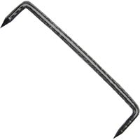 松冨 ユニクロ丸カスガイ 3/16×120mm 3F323 1セット（直送品）