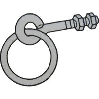 松冨 ユニクロリングフック R-2 3F817 1セット（直送品）