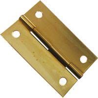 松冨 真中板丁番 磨 4A006H 1セット（直送品）