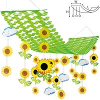 アルファ バリューひまわりプリーツハンガー SV2-1011（直送品）