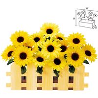 アルファ ひまわり垣根アレンジ TE2-0377（直送品）