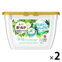 【アウトレット】ボールド ジェルボール3D グリーンガーデン＆ミュゲの香り 本体（16粒入）洗濯洗剤 P&G 1セット（32粒：16粒入×2）