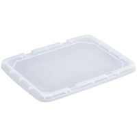 現場のチカラ ASコンテナ 20、28、40L用フタ クリア 1枚 オリジナル（わけあり品）