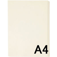 アスクル カラーペーパー A4 アイボリー 1冊（500枚入） オリジナル（わけあり品）
