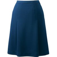ヤギコーポレーション セミフレアスカート ネイビー 17号 U92056（取寄品）