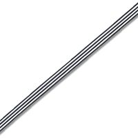 HEIKO 平紐 9×10 ストライプブラック 001504601 1セット（3巻）（直送品）